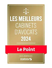 Meilleurs Cabinets d'Avocats 2024 par Le Point